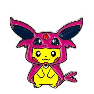 Pokemon Inspired Pikachu Espeon Fan Made Enamel Pin Lapel Pin